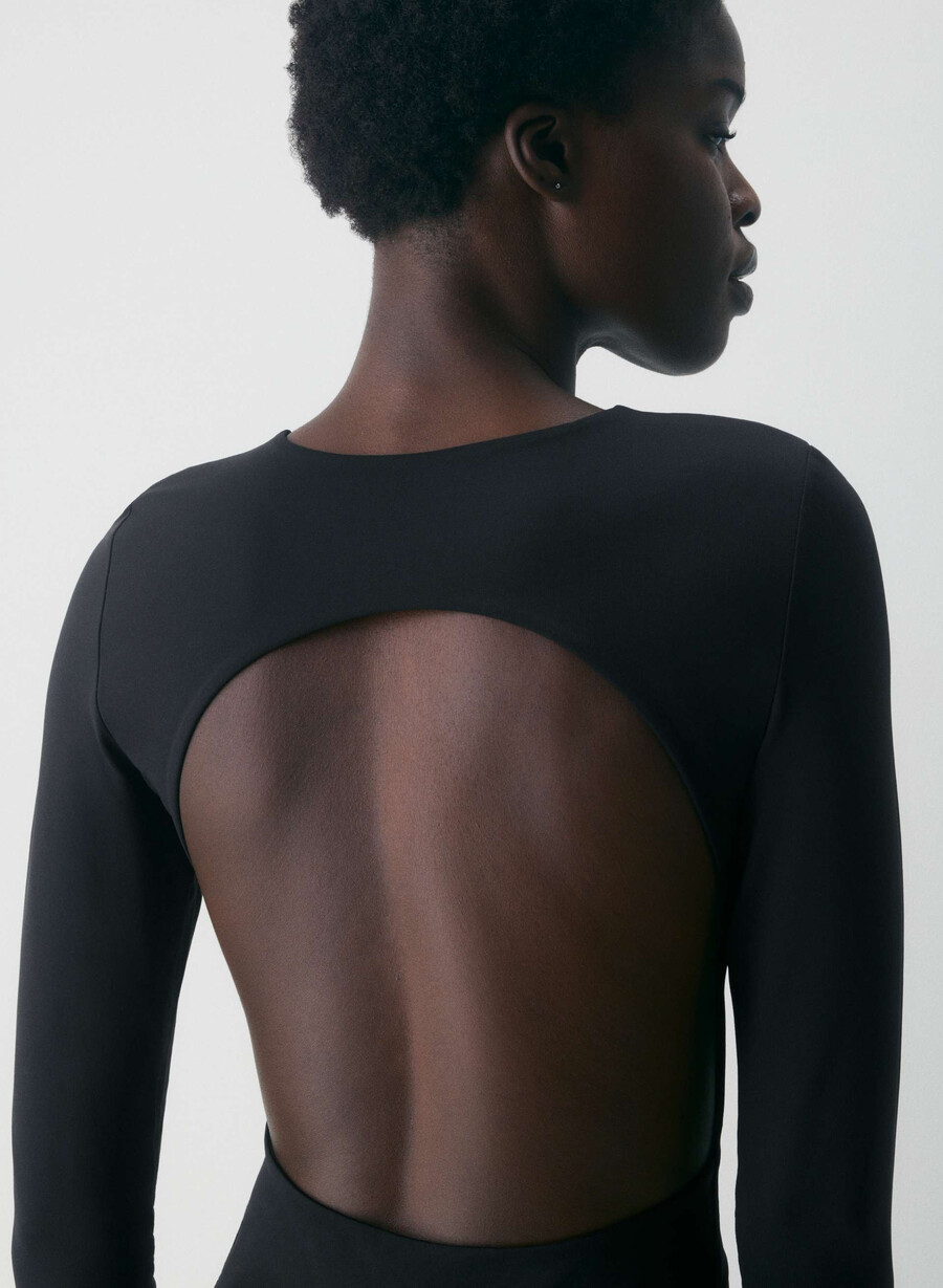 original contour turn bodysuit black