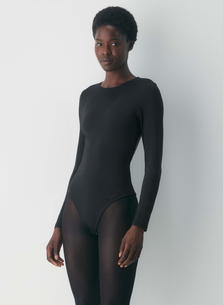 original contour turn bodysuit black