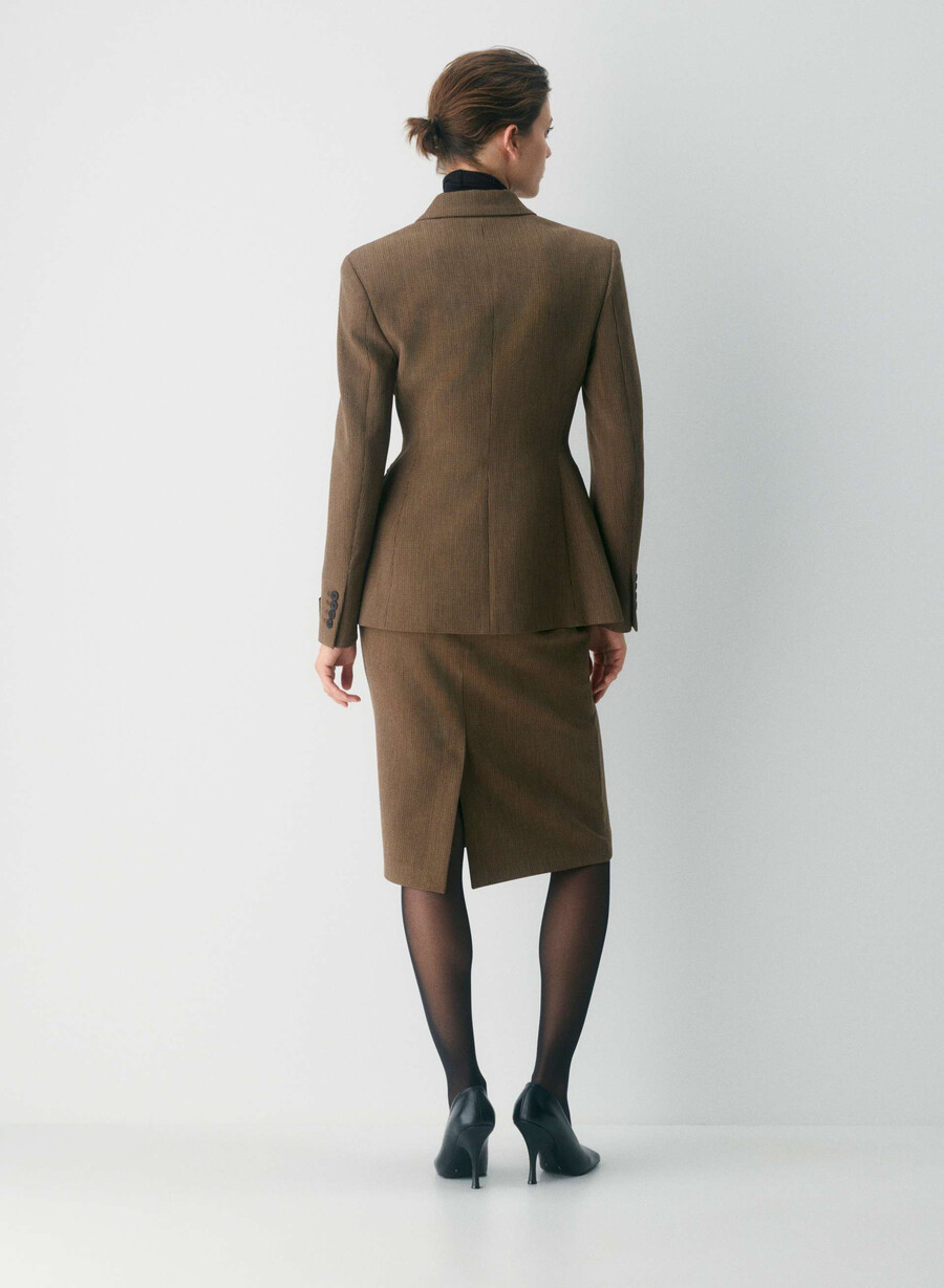 vanguard skirt - ressential kyle check svlmsc b