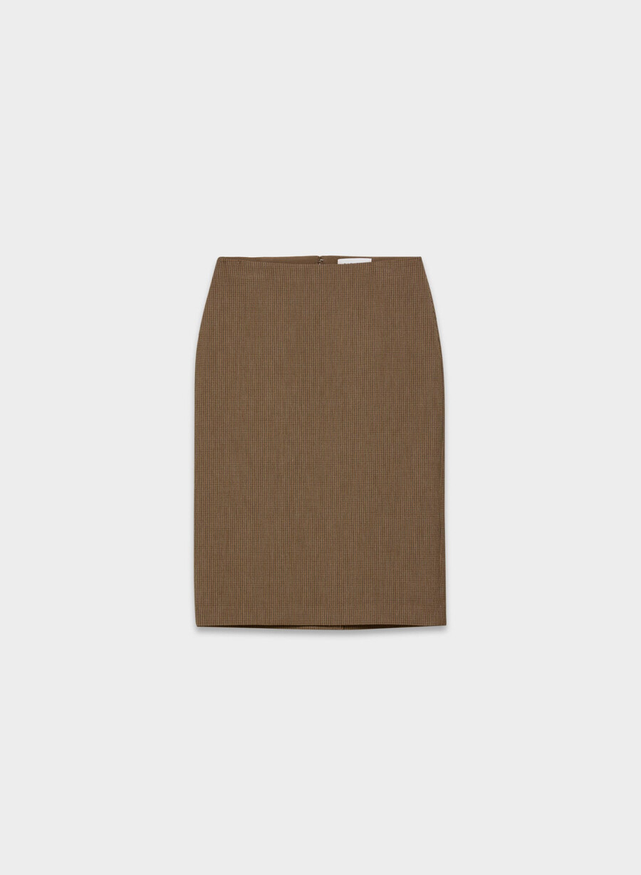 vanguard skirt - ressential kyle check svlmsc b
