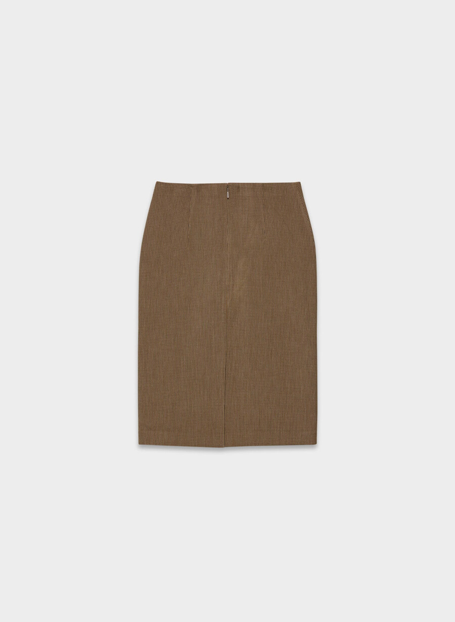vanguard skirt - ressential kyle check svlmsc b
