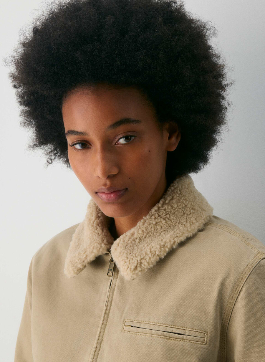 barkley workwear jacket vintage tan khaki