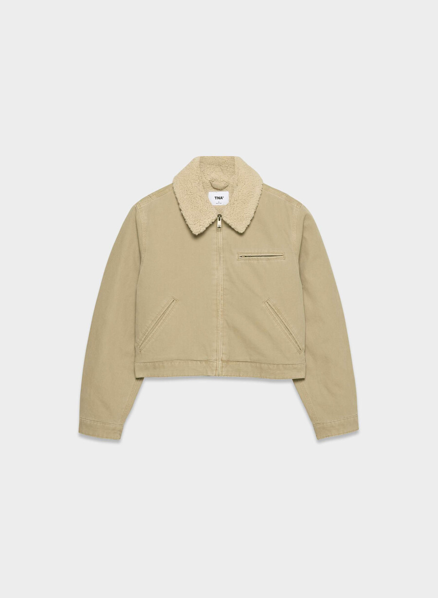 barkley workwear jacket vintage tan khaki