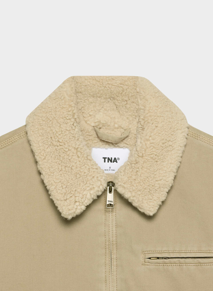 barkley workwear jacket vintage tan khaki