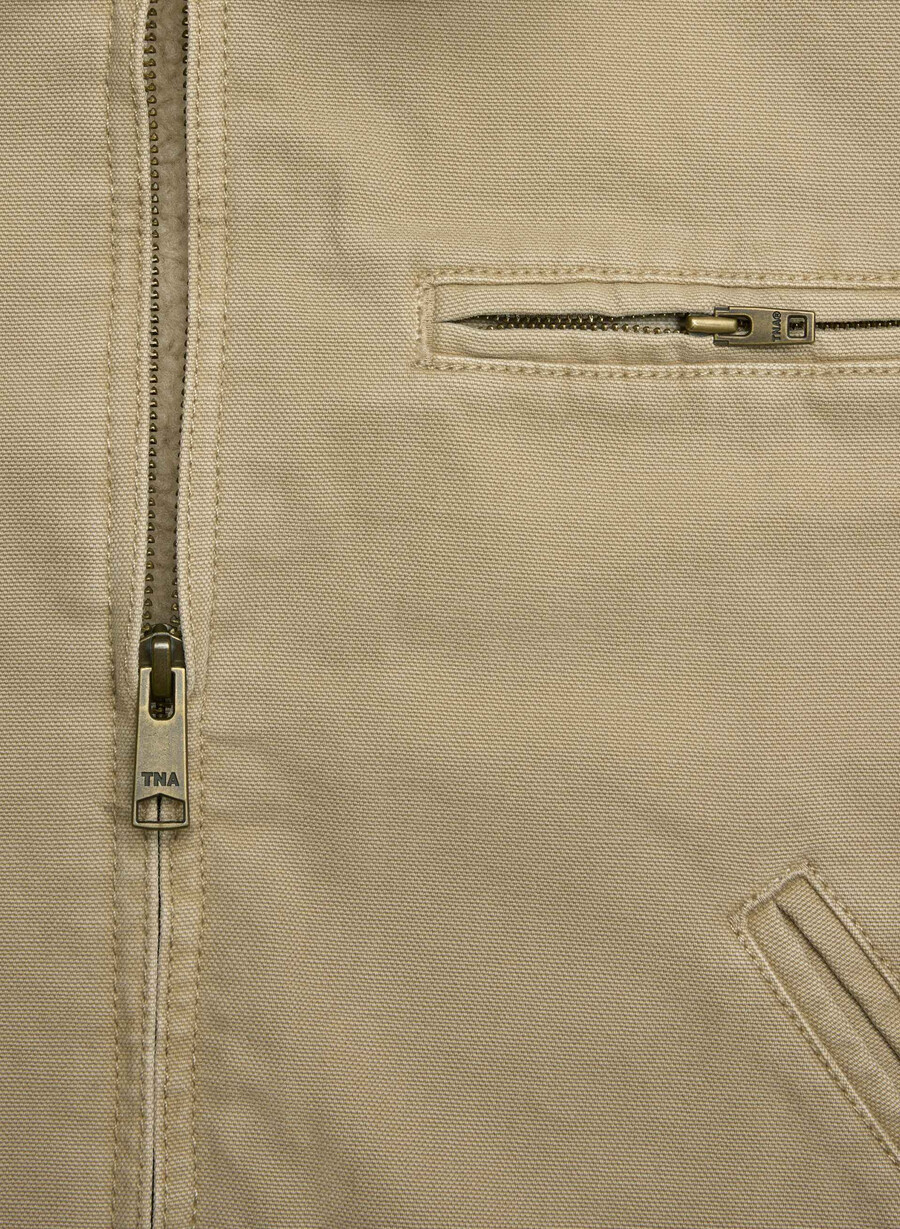 barkley workwear jacket vintage tan khaki