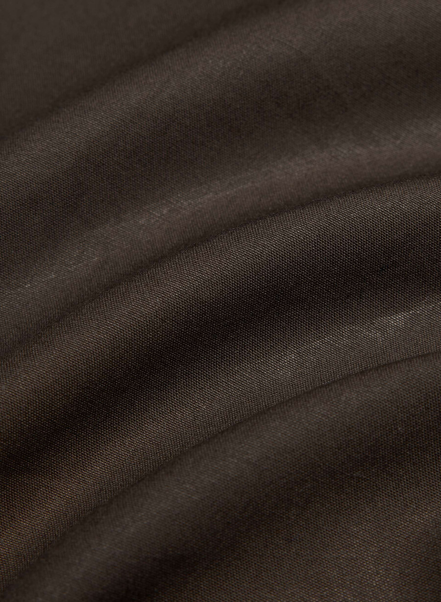 decibel waxed jacket burnt brown