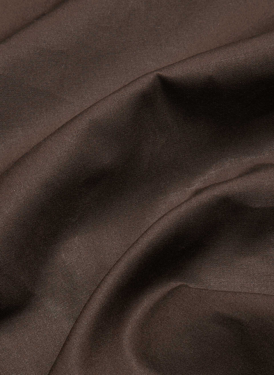 soundwave waxed trench coat burnt brown