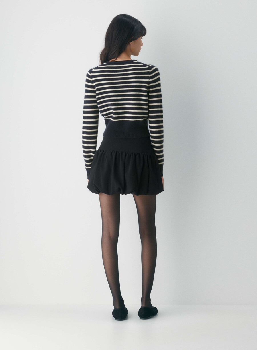 jolie wool cashmere cardigan frozen berry