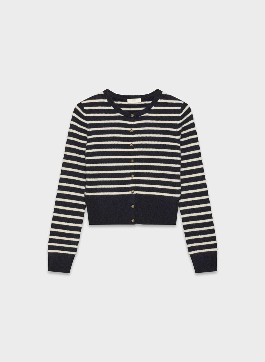 jolie wool cashmere cardigan frozen berry