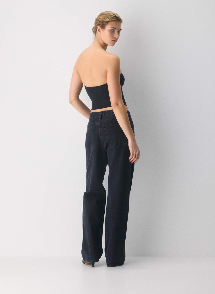 original contour appeal waist tube top black
