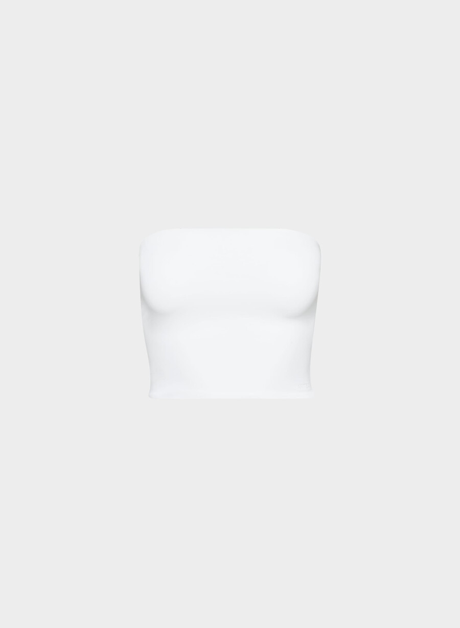 original contour appeal waist tube top bright white