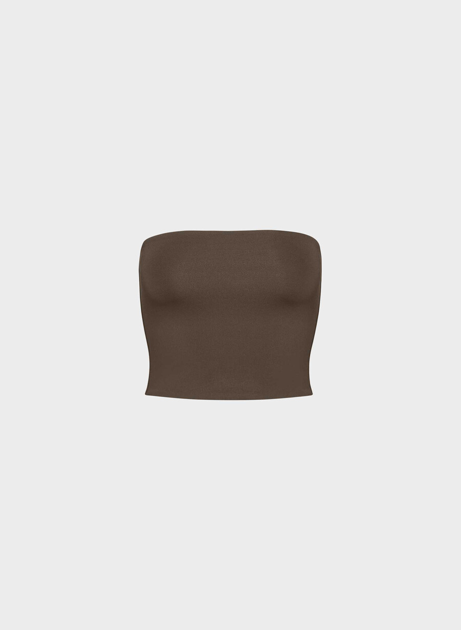 original contour appeal waist tube top rich mocha brown