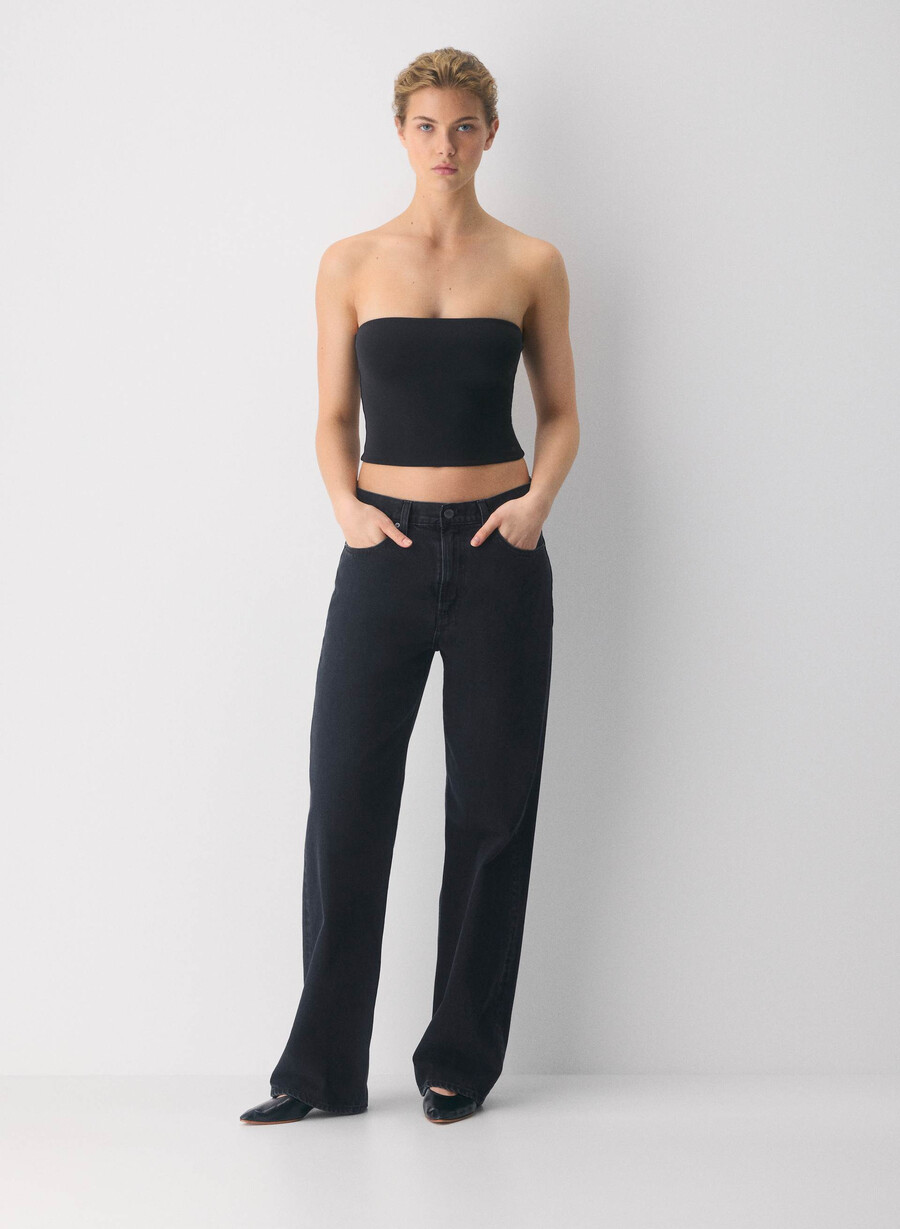 original contour appeal waist tube top ablaze blue