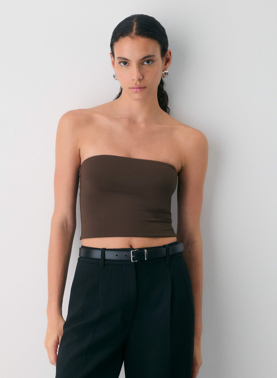 original contour appeal waist tube top dark night navy