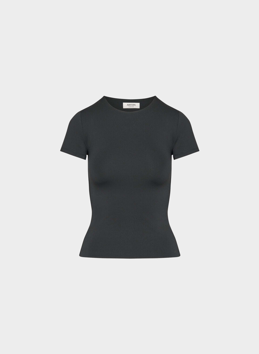 original contour marvel crew t-shirt black