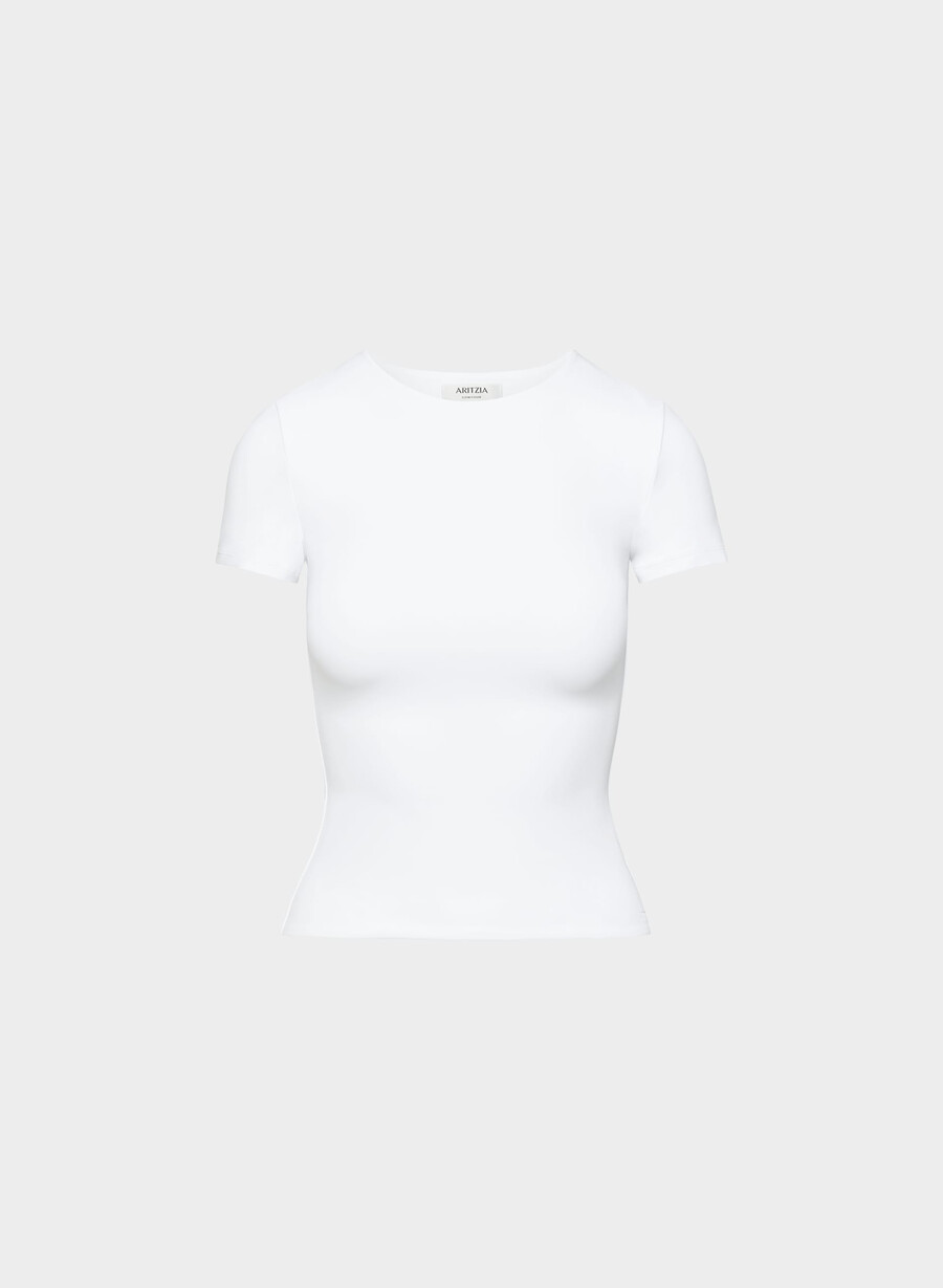 original contour marvel crew t-shirt bright white