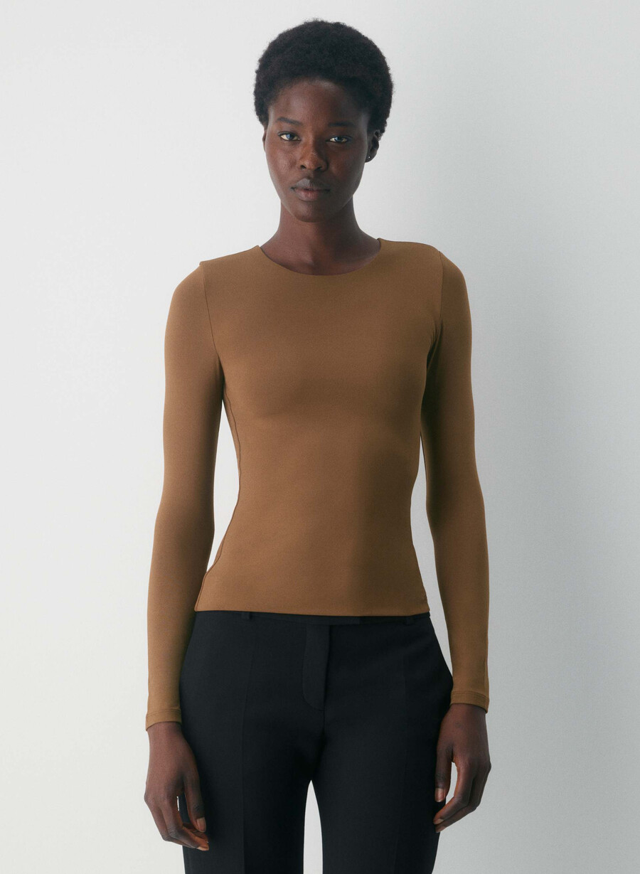 original contour splendid crew longsleeve scarab