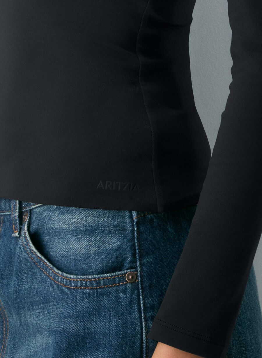 original contour splendid crew longsleeve black