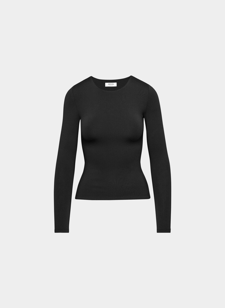 original contour splendid crew longsleeve black