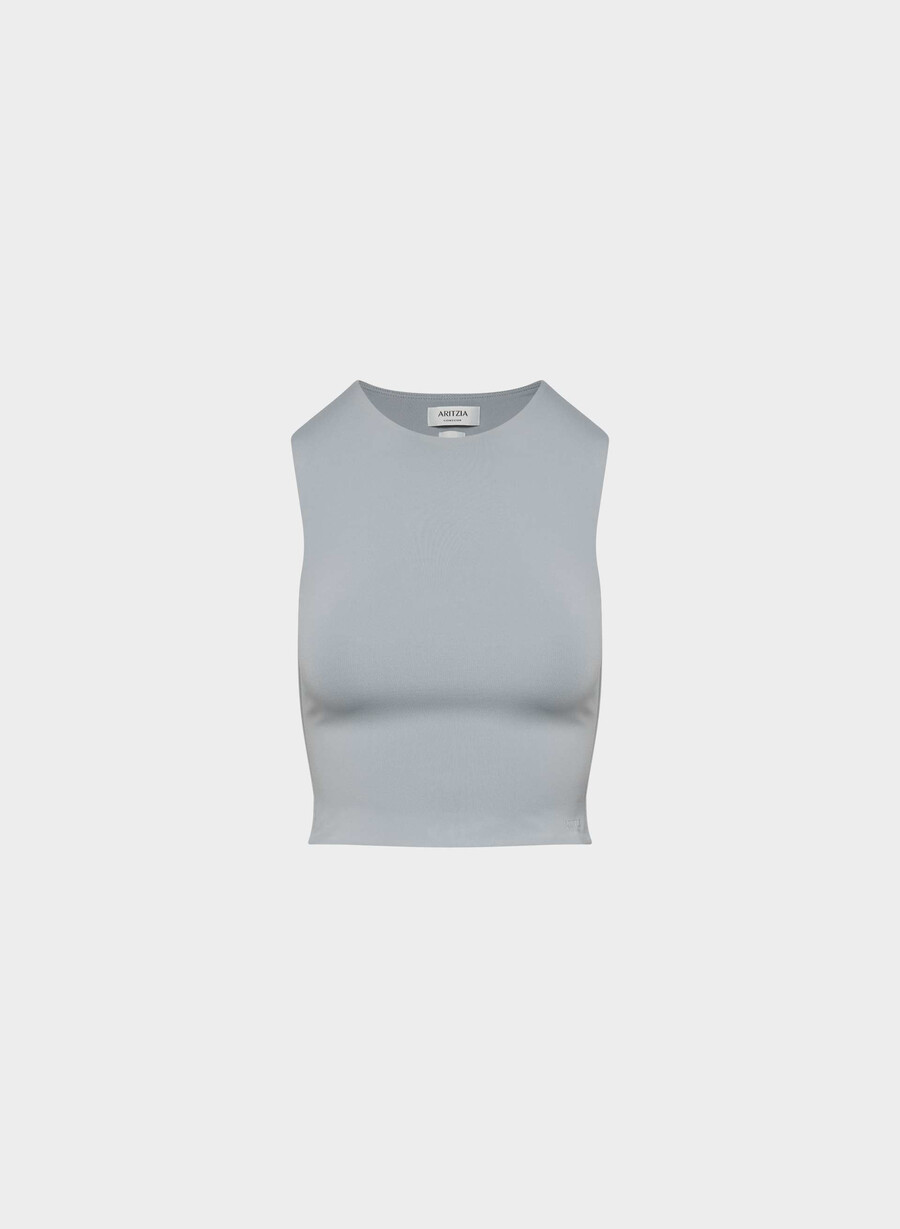 original contour tenor crew tank riverstone grey