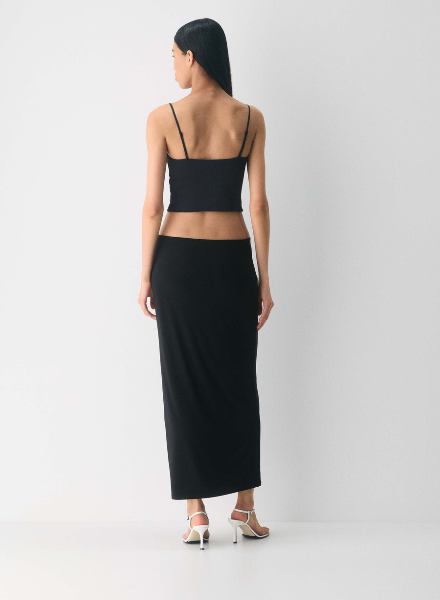 original contour presence waist cami tank black
