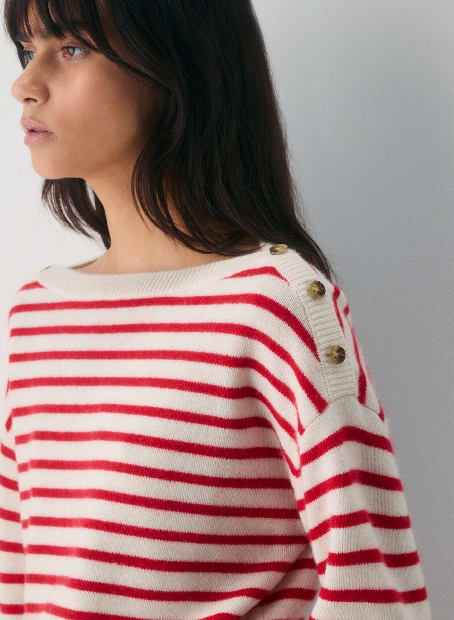 gable wool cashmere sweater h lt otml flashing