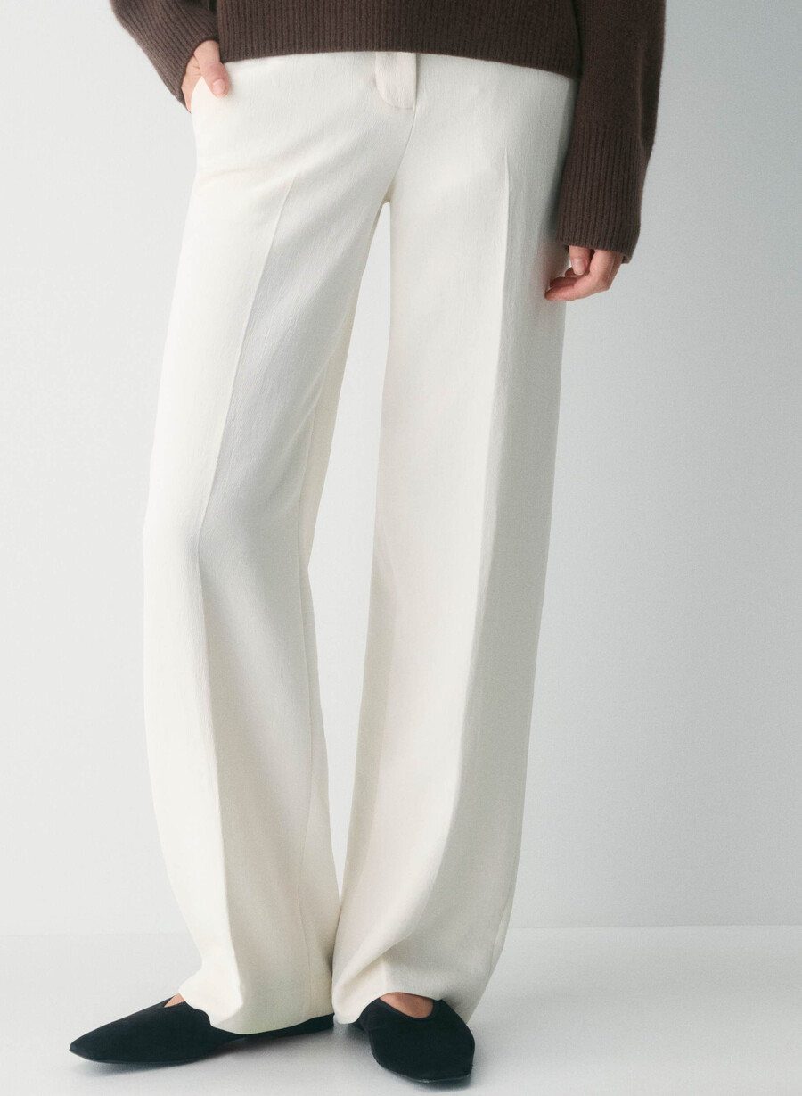 the limitless pant lo-rise - crepette light birch