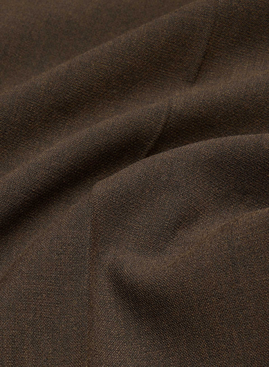 the effortless pant lo-rise - ressential heather rich cocoa