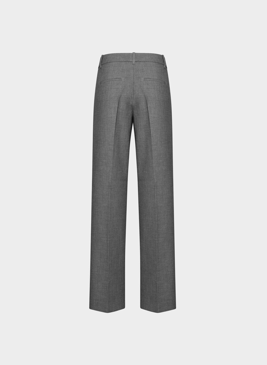 the effortless pant lo-rise - ressential heather charcoal
