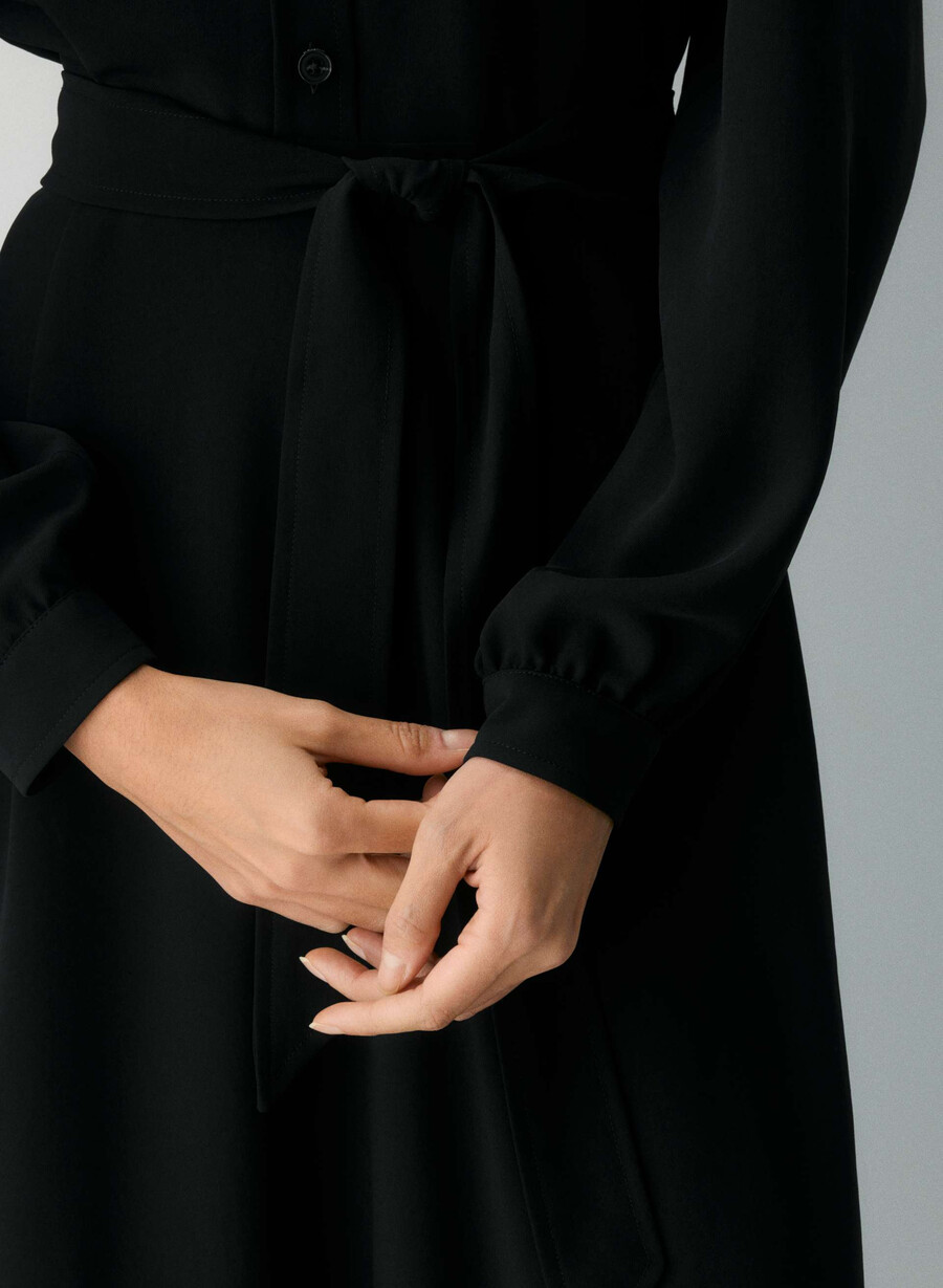 retwill songbird dress black