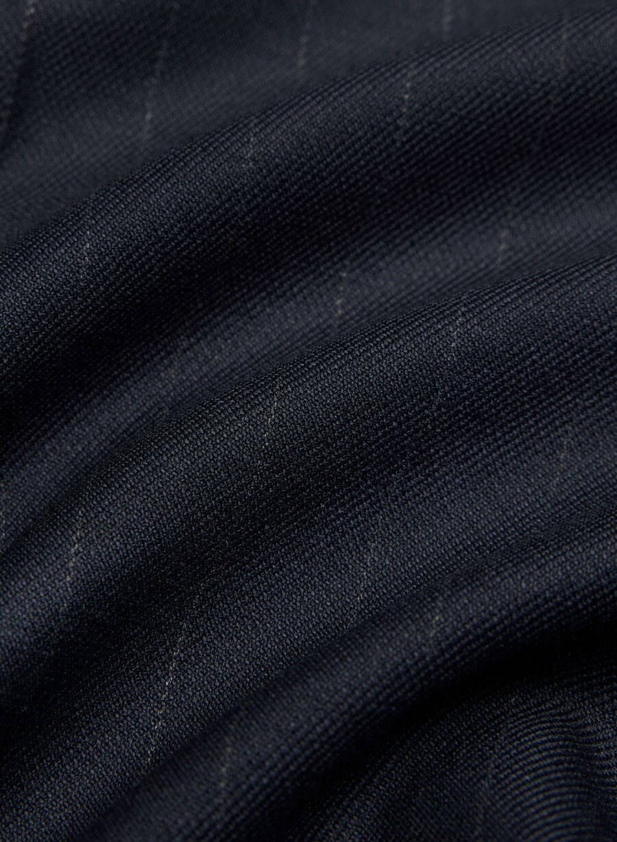 the effortless pant - refined brnt stripe dk n nv