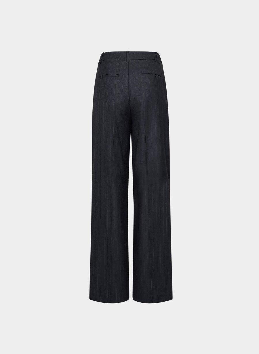 the effortless pant - refined brnt stripe dk n nv