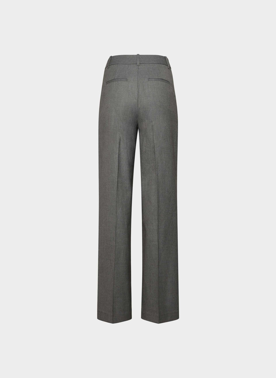 the effortless pant - refined heather charcoal