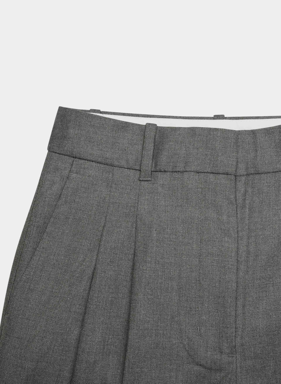 the effortless pant - refined heather charcoal