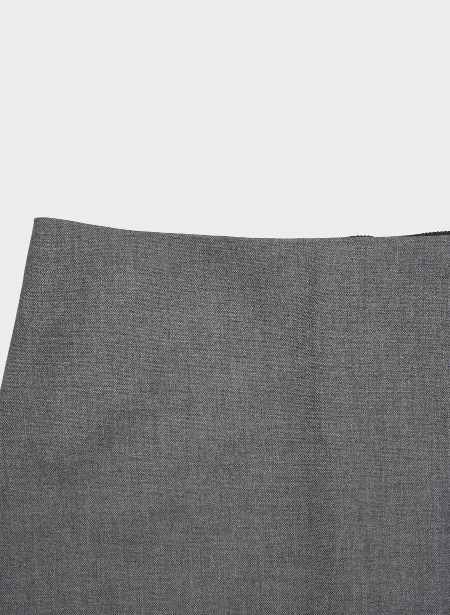 classic mini skirt - refined heather charcoal