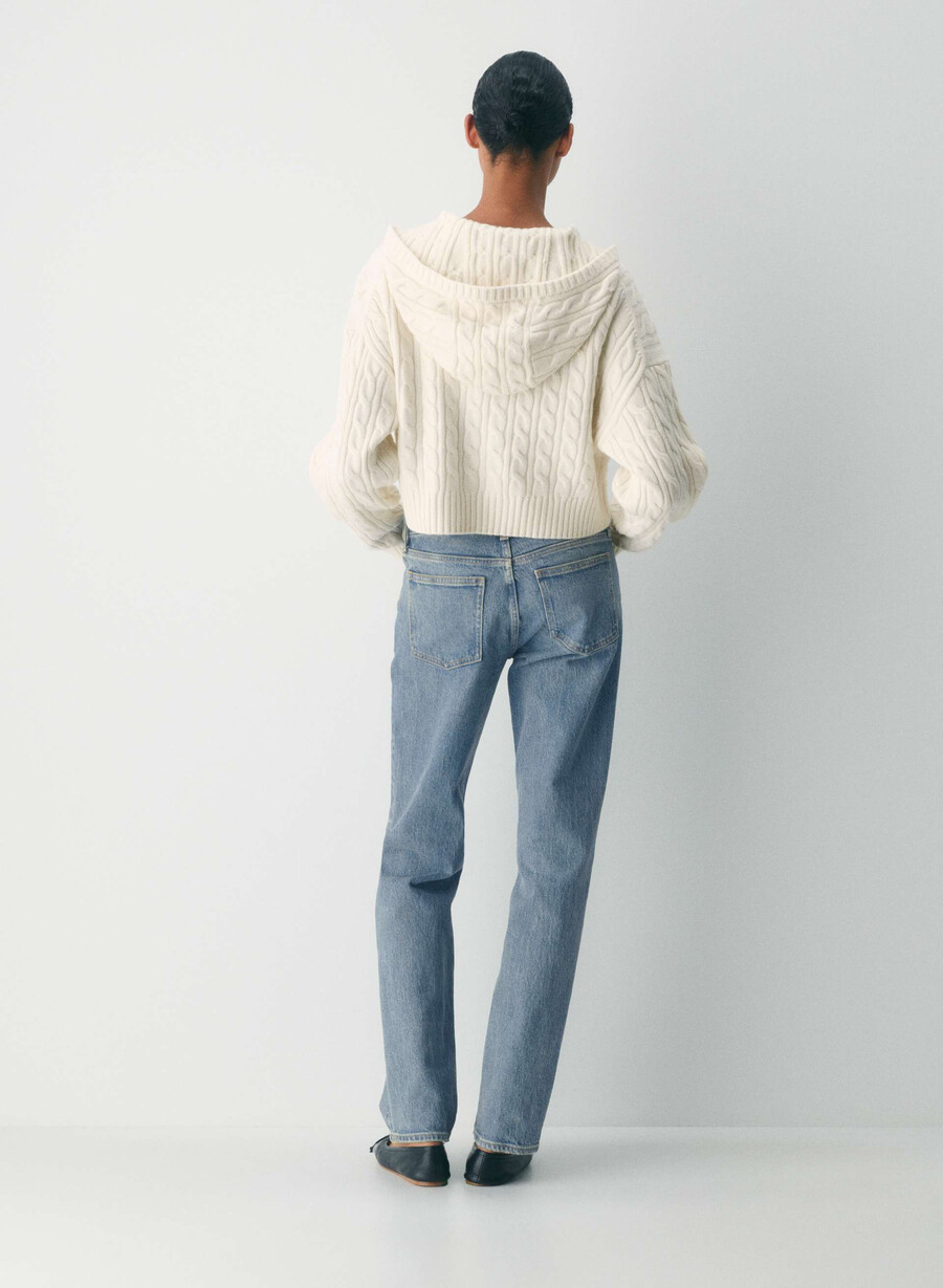 octavia zip hoodie whisper white