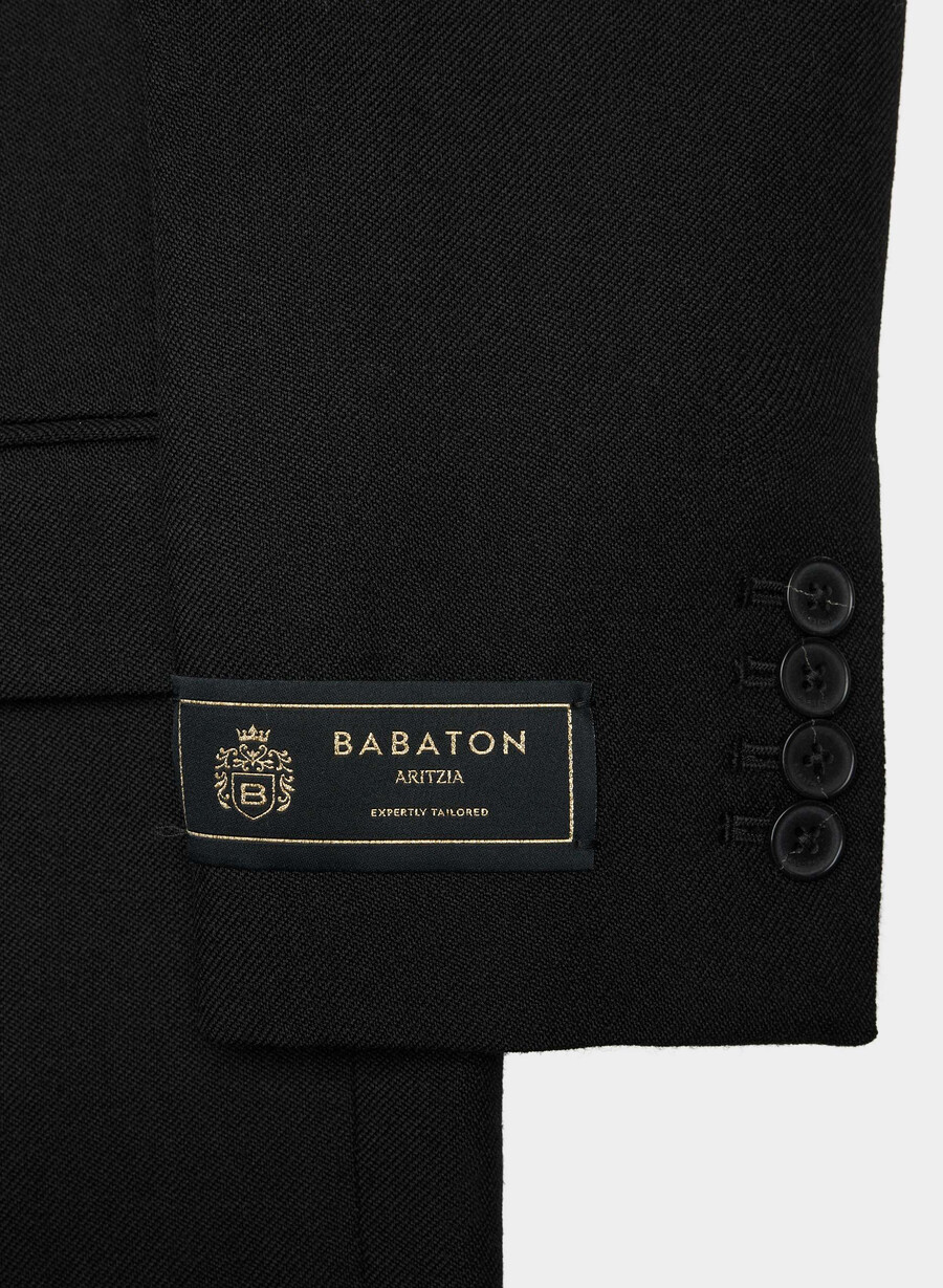 bette wool blazer black
