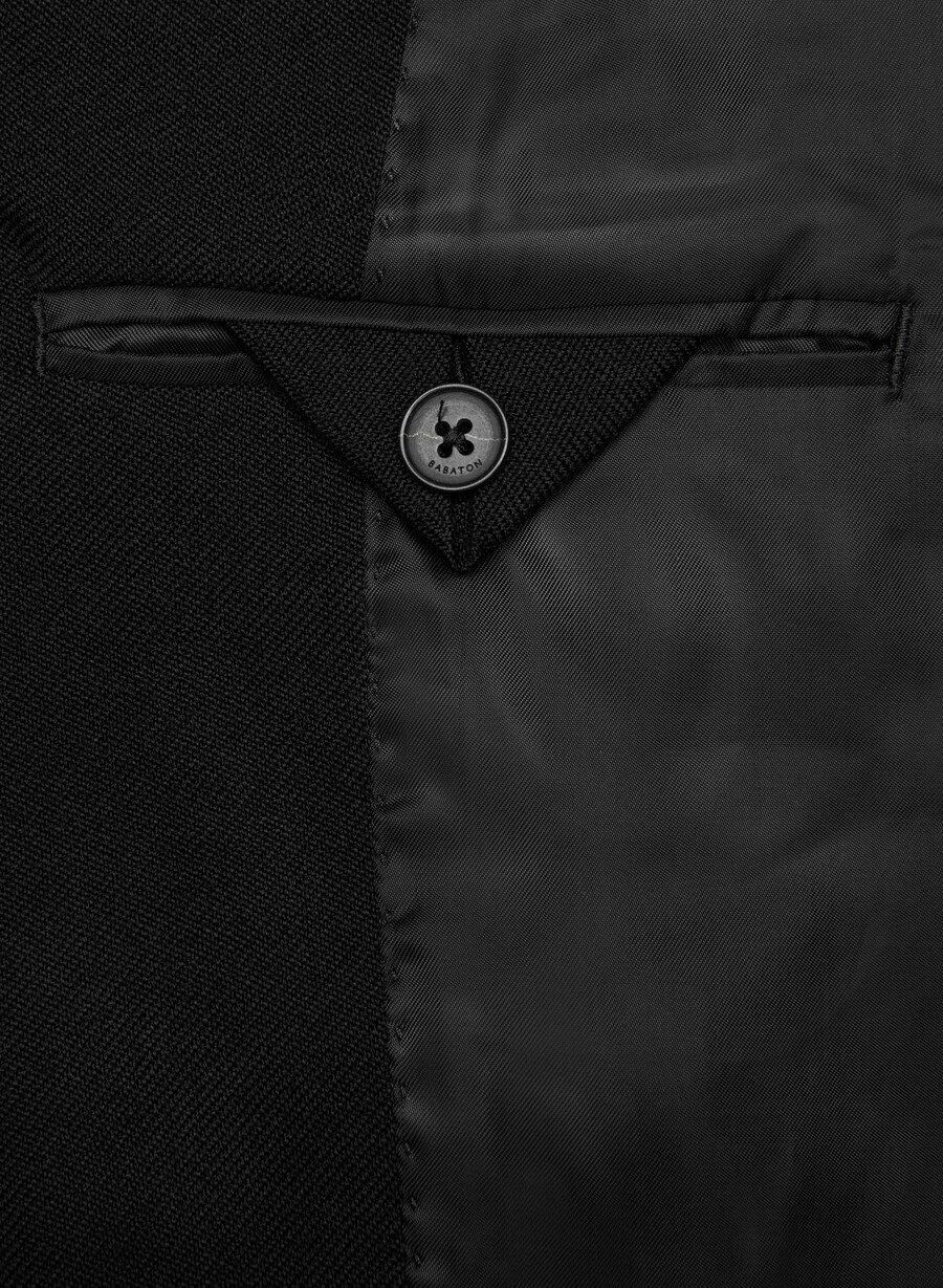 bette wool blazer black