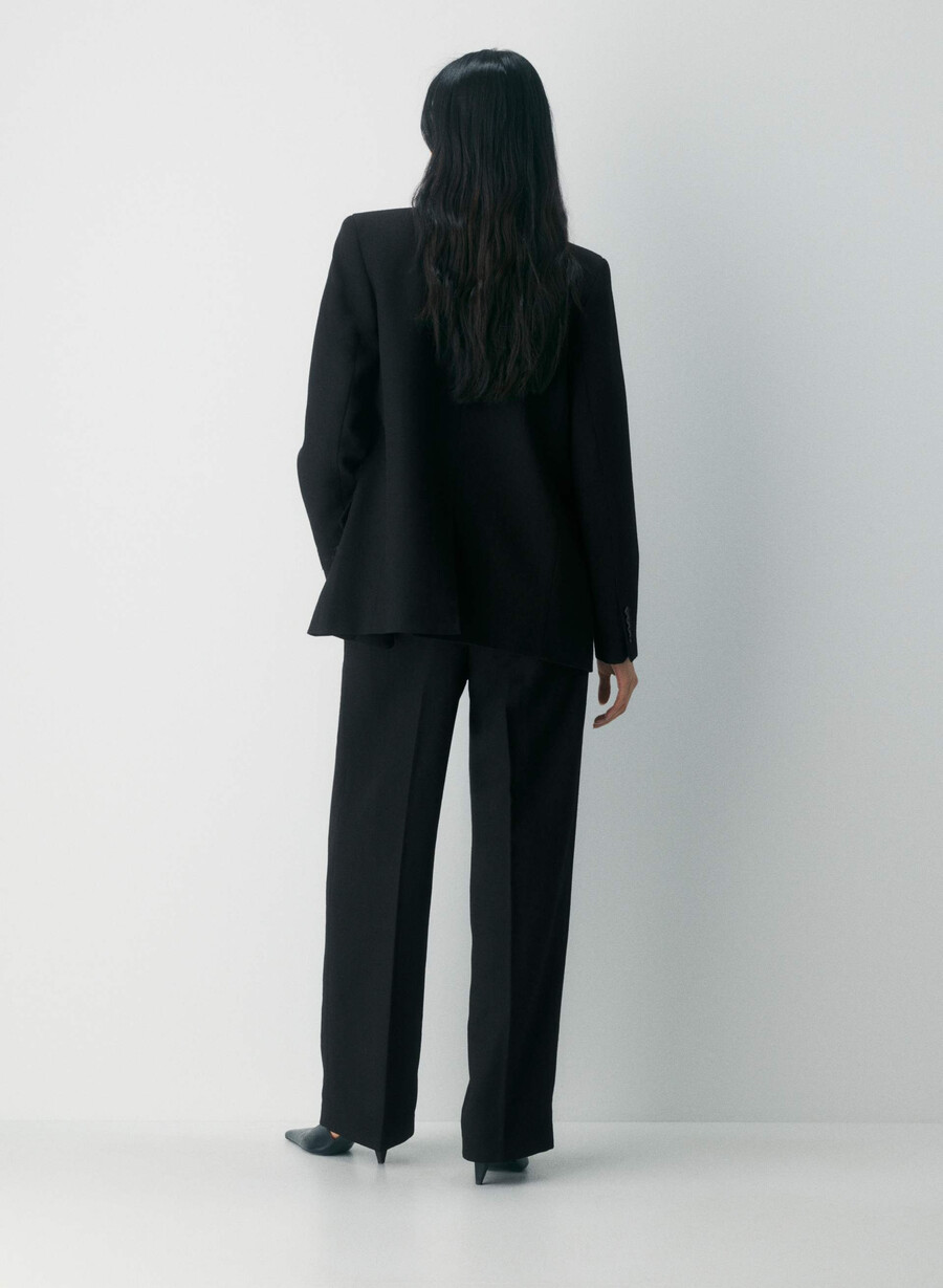 proforma wool pant black