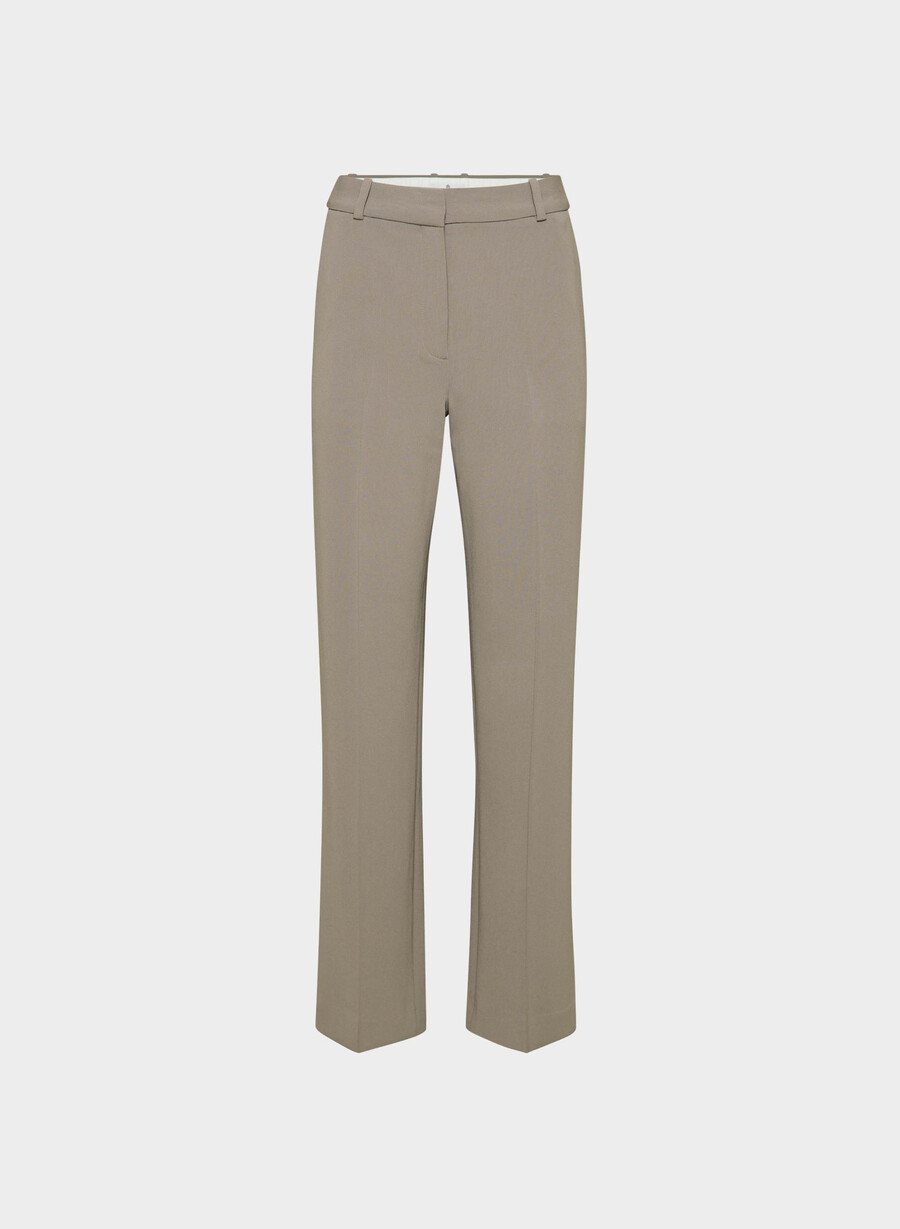 new agency pant - sway crepe turner taupe