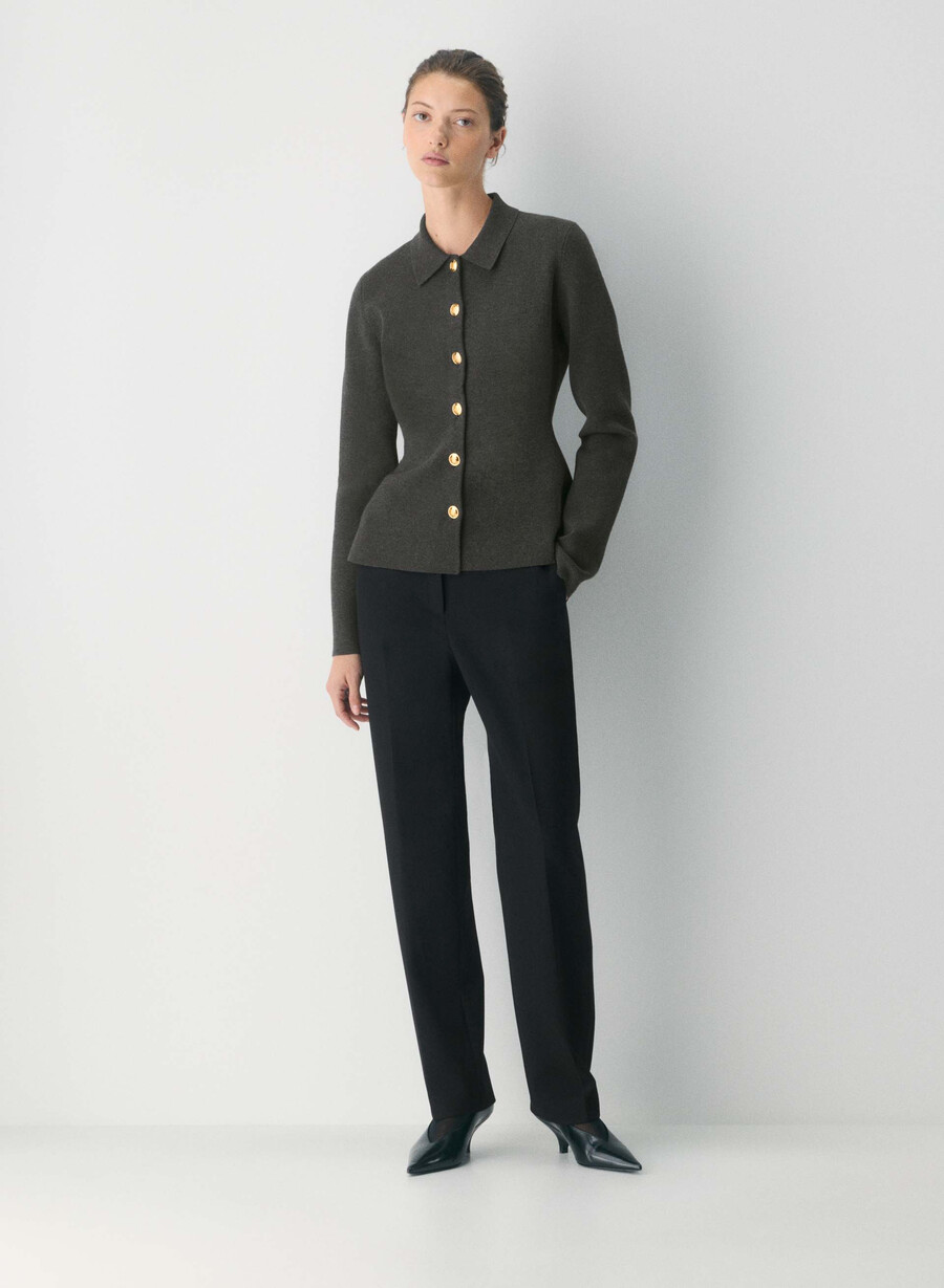 saint cardigan black