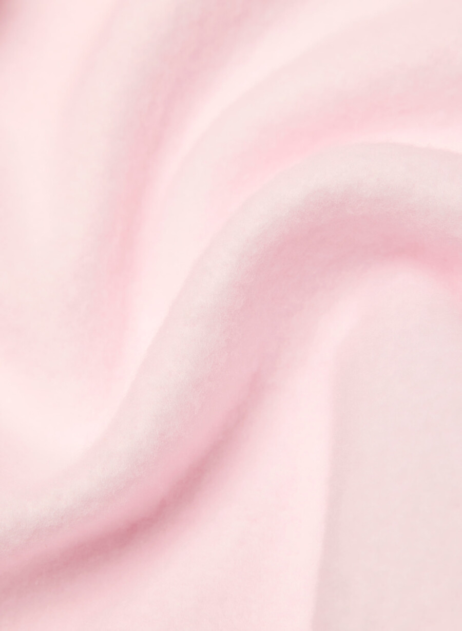 cozy sweatfleece mega raglan funnel neck villa pink