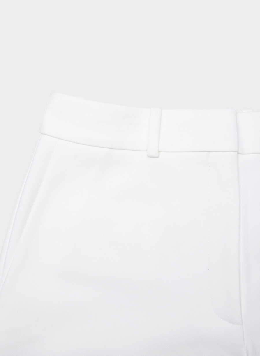 new agency mini short - ressential white