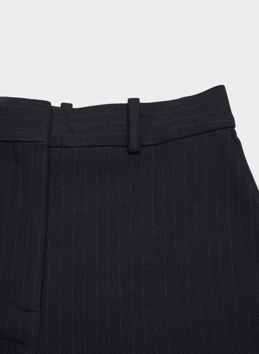 new agency mini short - ressential stn strp d n nvc gr