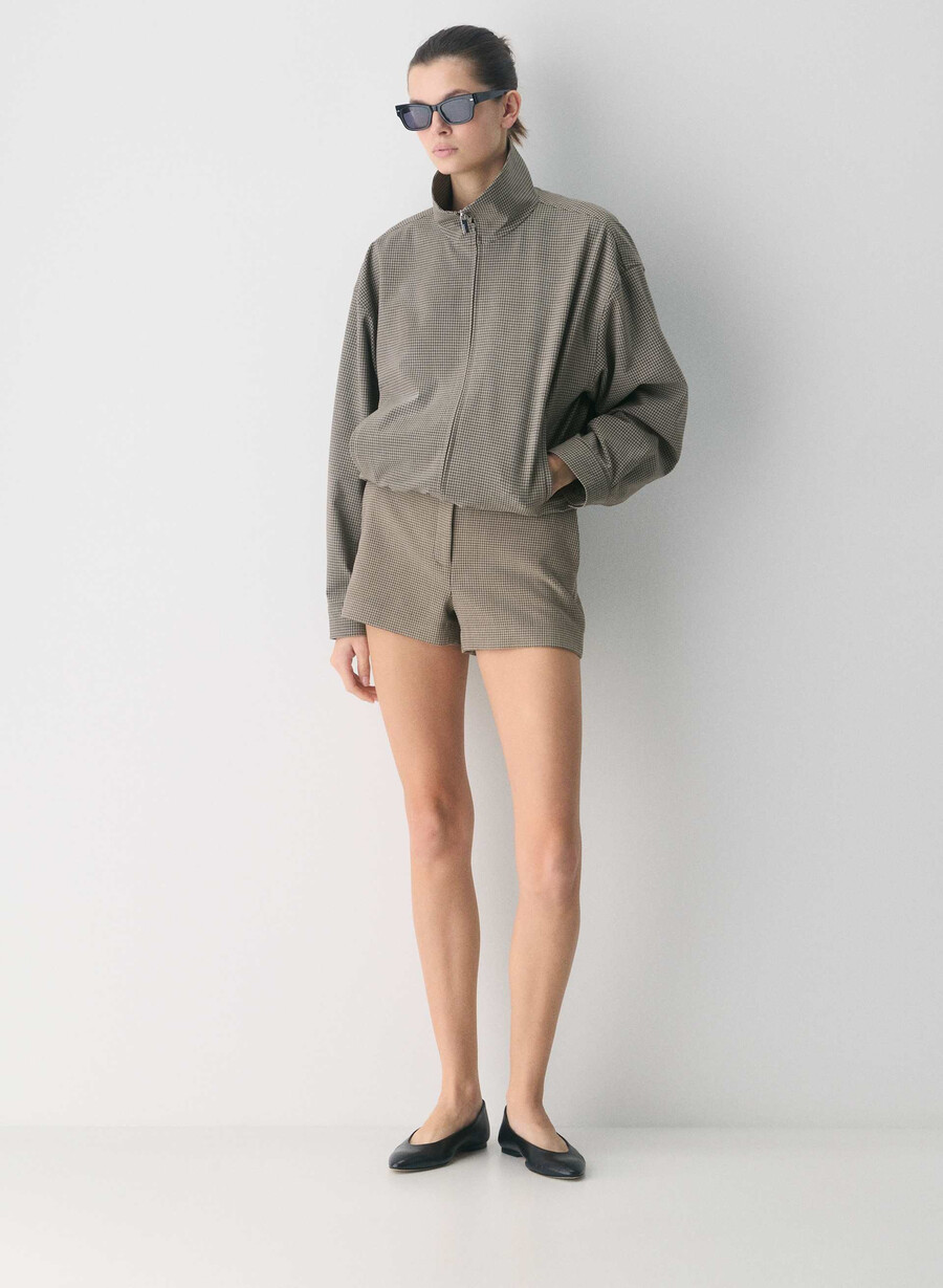new agency mini short - ressential har check mc br m b