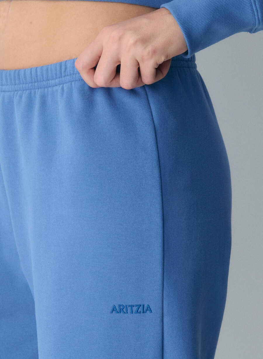 cozy sweatfleece snug jogger heather chrome