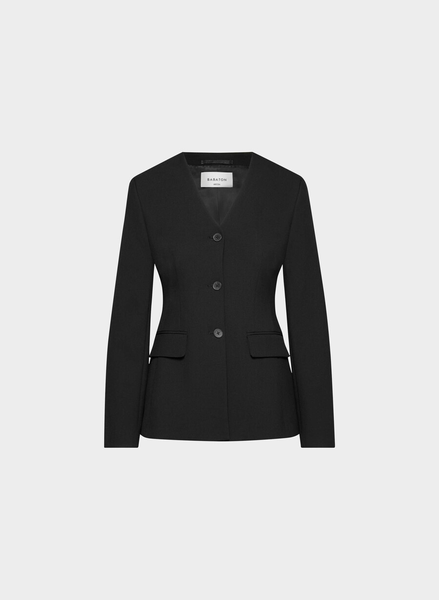 sidecar blazer black