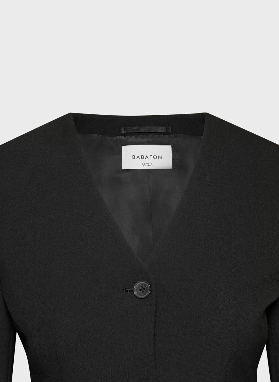sidecar blazer black