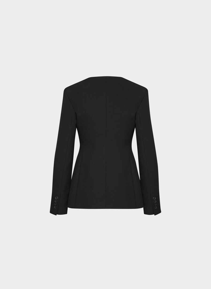 sidecar blazer black