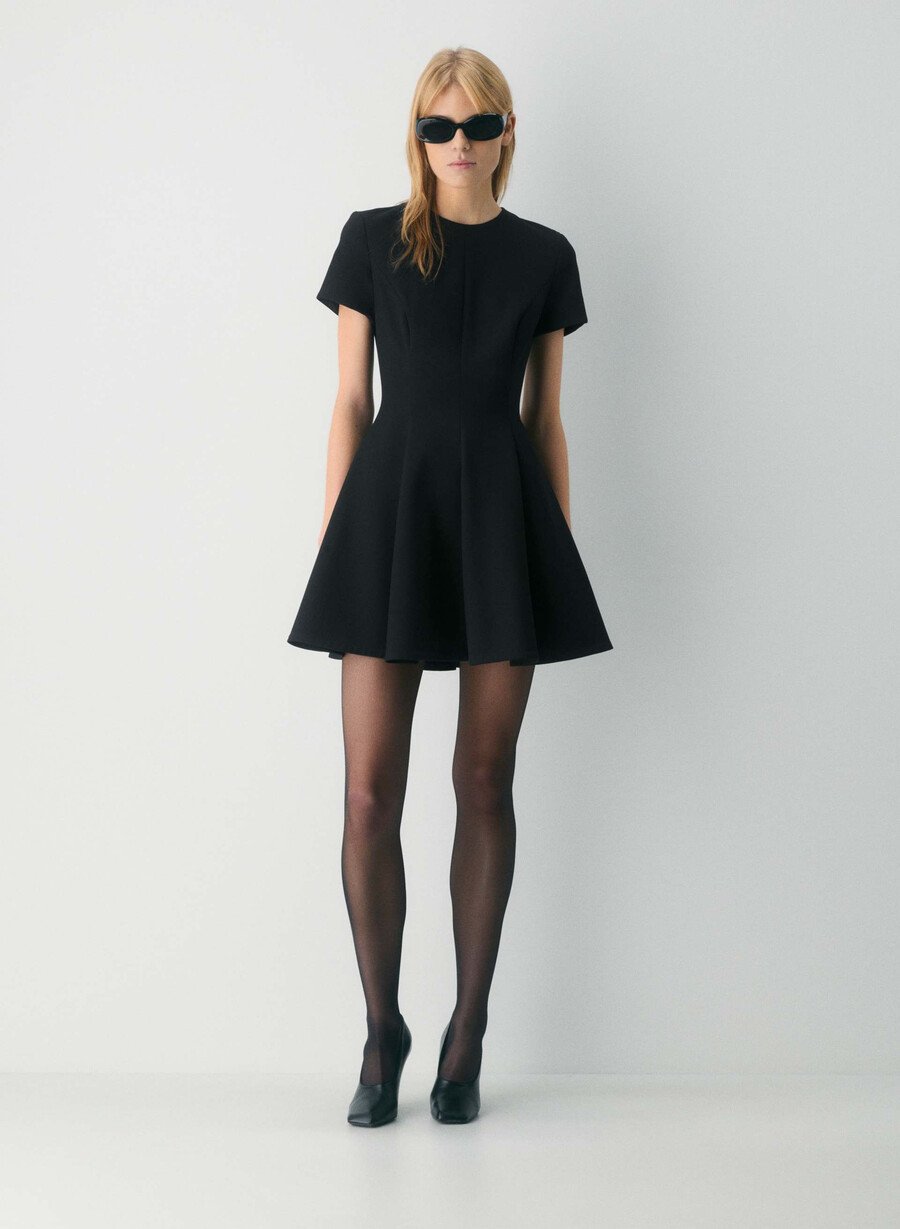 bowery dress black